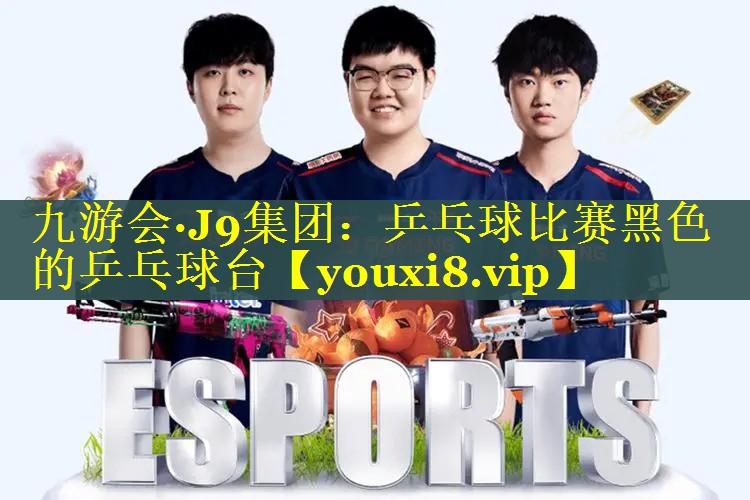 乒乓球比赛黑色的乒乓球台